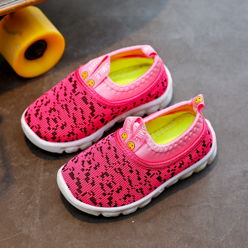Children’s Shoes Boys’ Sports Shoes Kids’ Summer Shoes - Red / 21 - Kids’ shoes