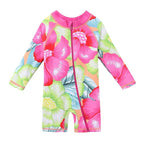 Children’s Swimsuit Girls’ Modest Swimwear - Pink A / 5to6 years old - Modest swimsuits