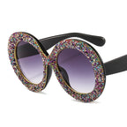 Classic Handmade Diamond Sunglasses - Mixed colors