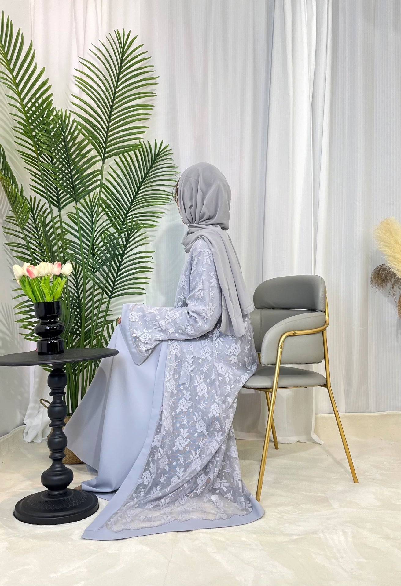 Corporate Abaya-Modest Office Outfit - Abaya
