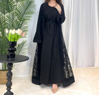 Corporate Abaya-Modest Office Outfit - Black / L - Abaya