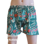 Cotton Casual Print Boxer Shorts - Men’s boxer shorts