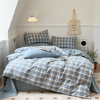 Cotton Washed Premium Cotton Bed Sheets - Janes Orchid / Bed sheet / 1.2M - Bed sheets