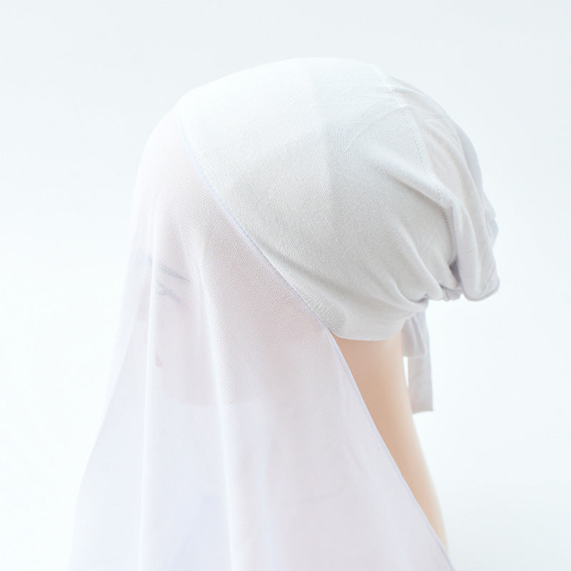 Sunscreen Veil, Adjustable Hijab Bonnet
