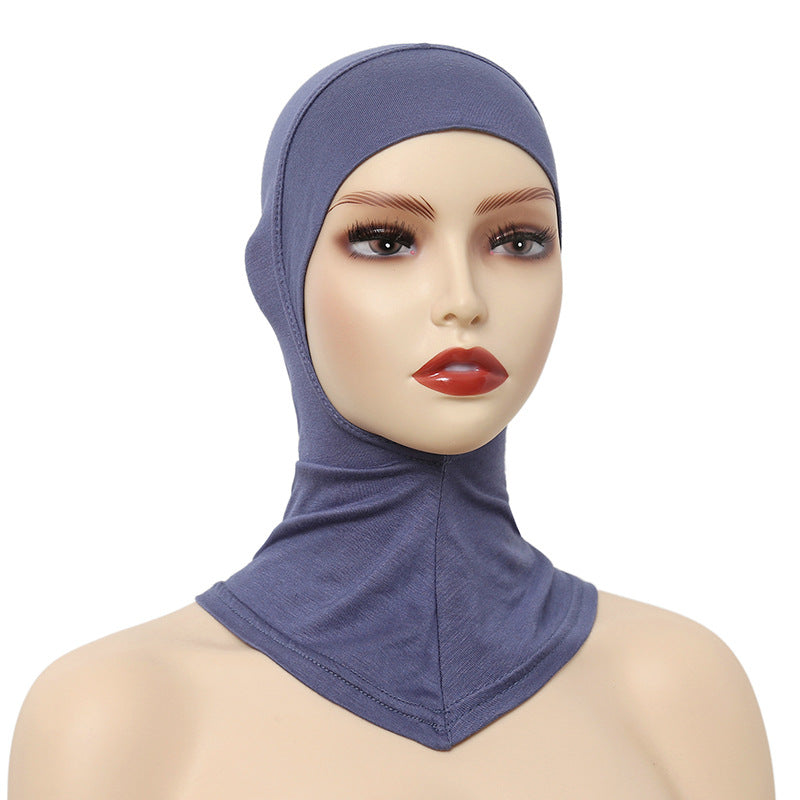 Modal Cotton Elastic Headscarf Cap, Hijab Cap, Sports Hijab