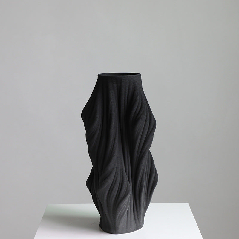 Three-dimensional Luxury Ceramic Flower Vase