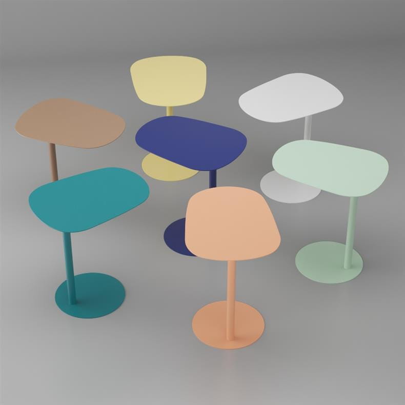 Mini Sofa Side Table Bedside Corner Table