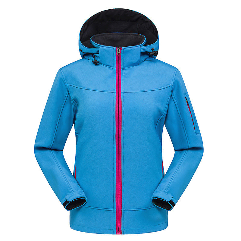 Windproof Waterproof Softshell Insulated And Breathable Mountaineering Jacket