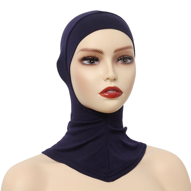 Modal Cotton Elastic Headscarf Cap, Hijab Cap, Sports Hijab