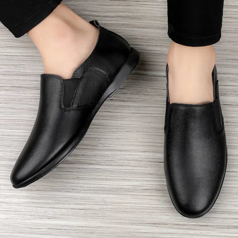 Men’s Breathable Leather Shoes