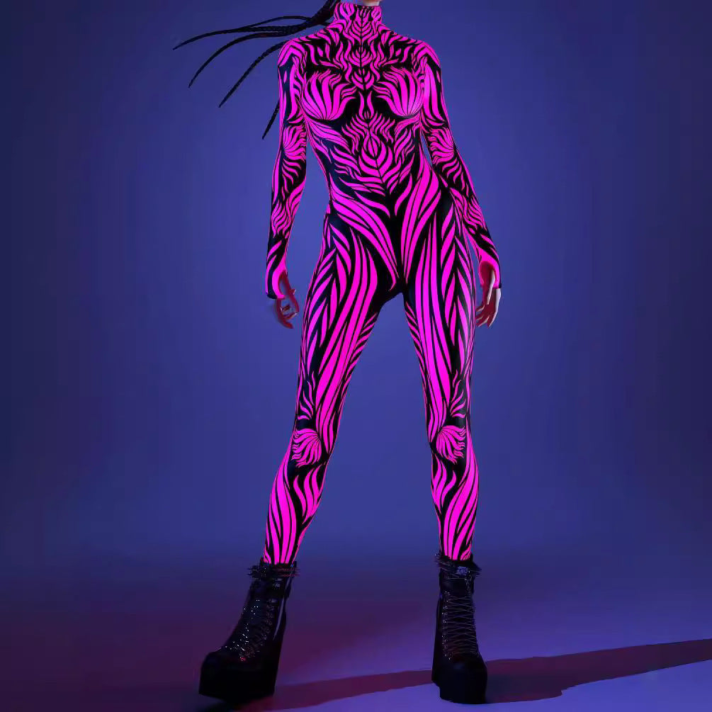 Digital Printing One-piece Play Costume - Costume