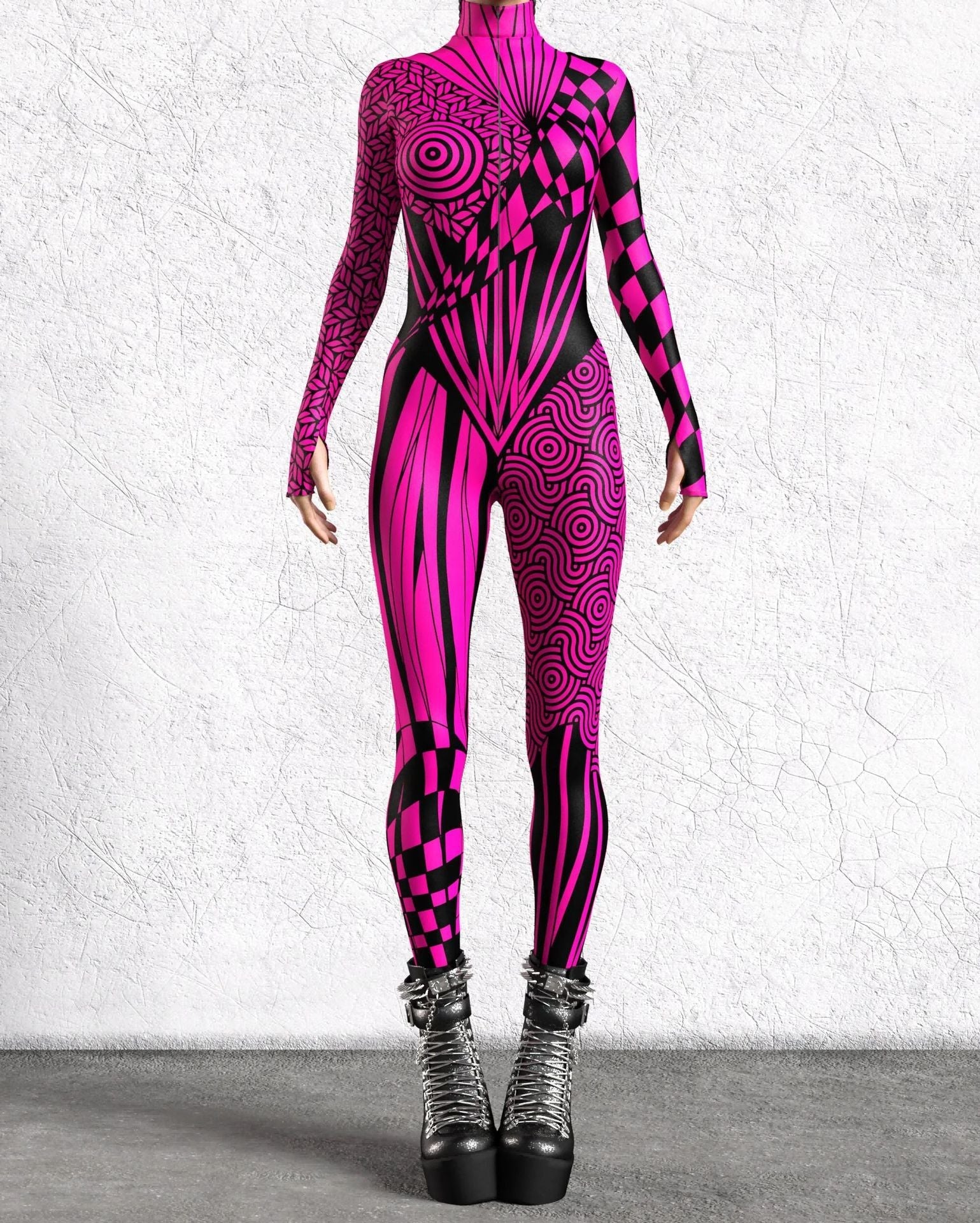 Digital Printing One-piece Play Costume - Pattern 1 / 2XL - Costume