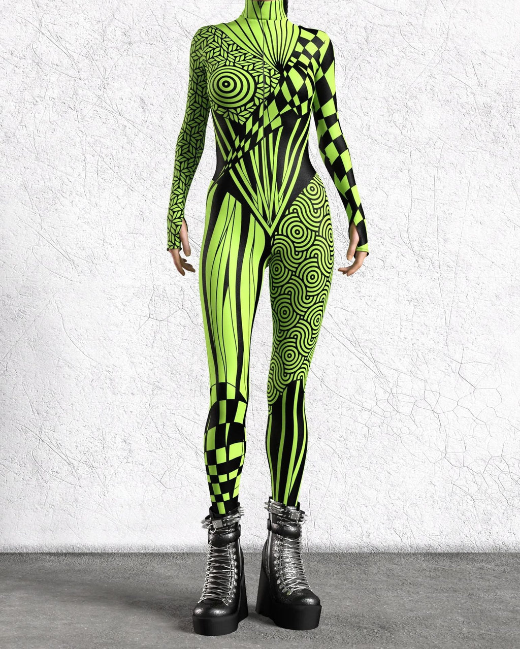 Digital Printing One-piece Play Costume - Pattern 2 / 2XL - Costume