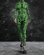 Digital Printing One-piece Play Costume - Pattern 6 / 2XL - Costume