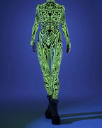Digital Printing One-piece Play Costume - Pattern 7 / 2XL - Costume