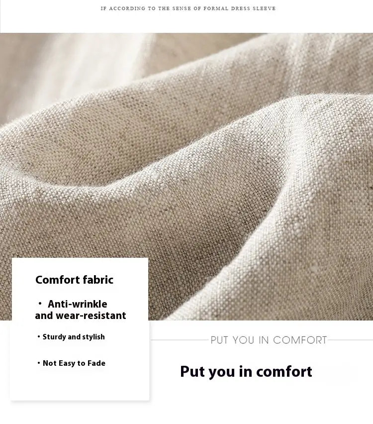 Women’s Wide Leg Cotton Linen Summer Pants