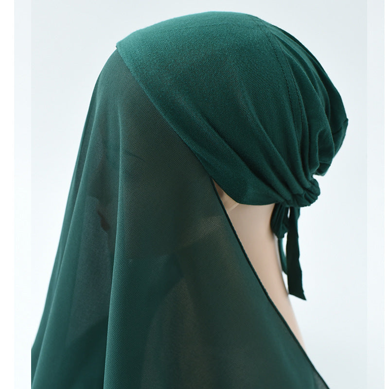 Sunscreen Veil, Adjustable Hijab Bonnet