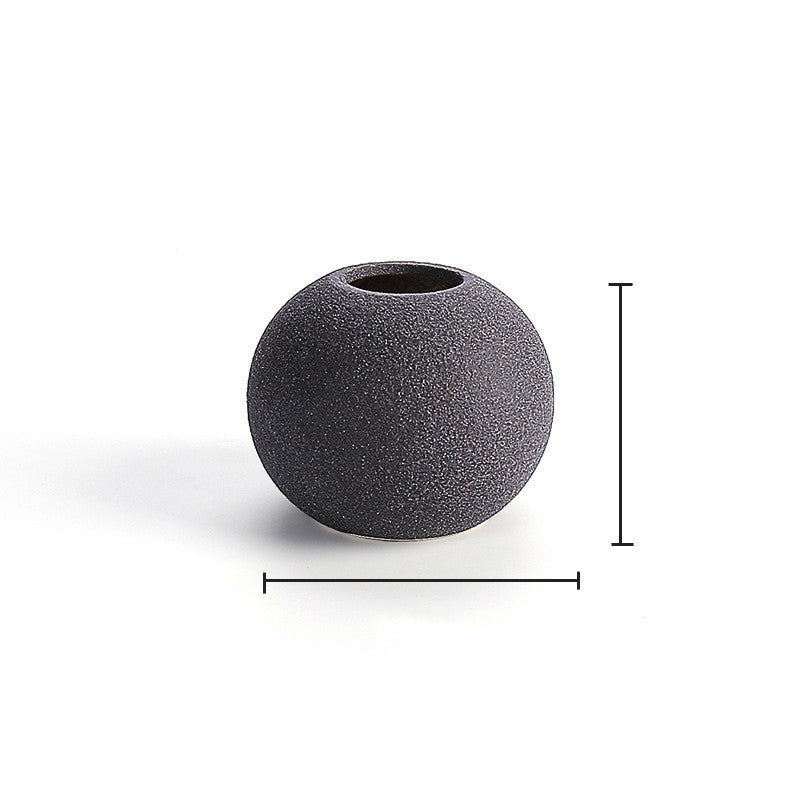 Nordische Keramikvase, Ornamente für die Heimdekoration