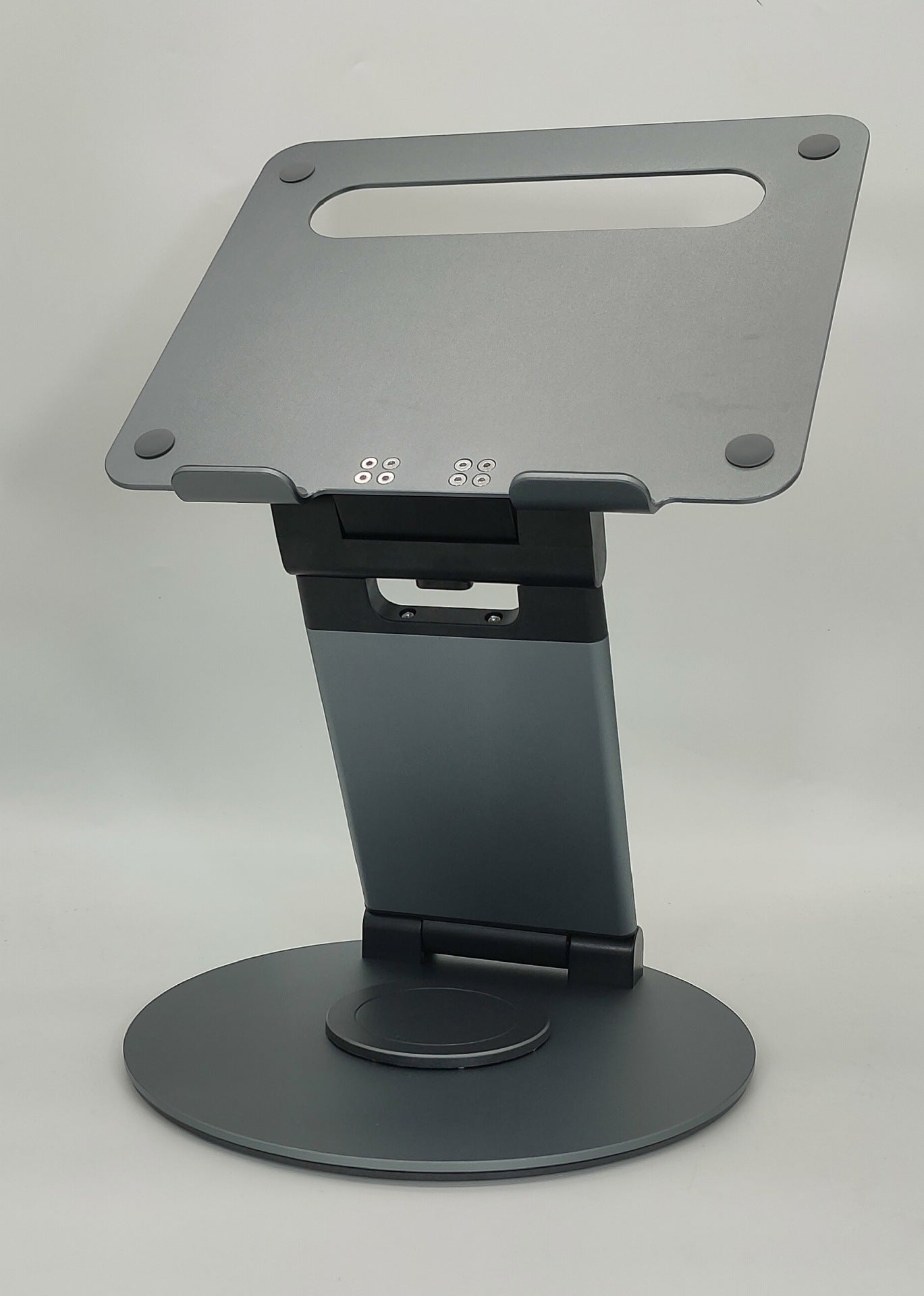 Notebook Stabd, Laptop Bracket Adjustable Laptop Base, 360 Degree Rotation