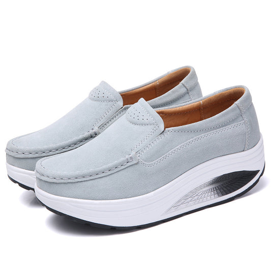 Outdoor Slip-on Plateauschuhe, Damenschuhe in Premiumqualität, lässige Sommerschuhe