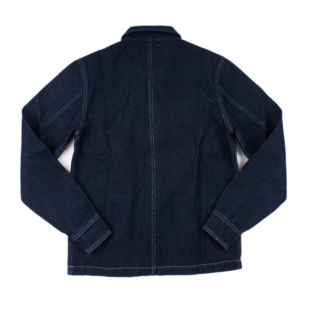 Vertical Stripe Denim Jacket - British Style