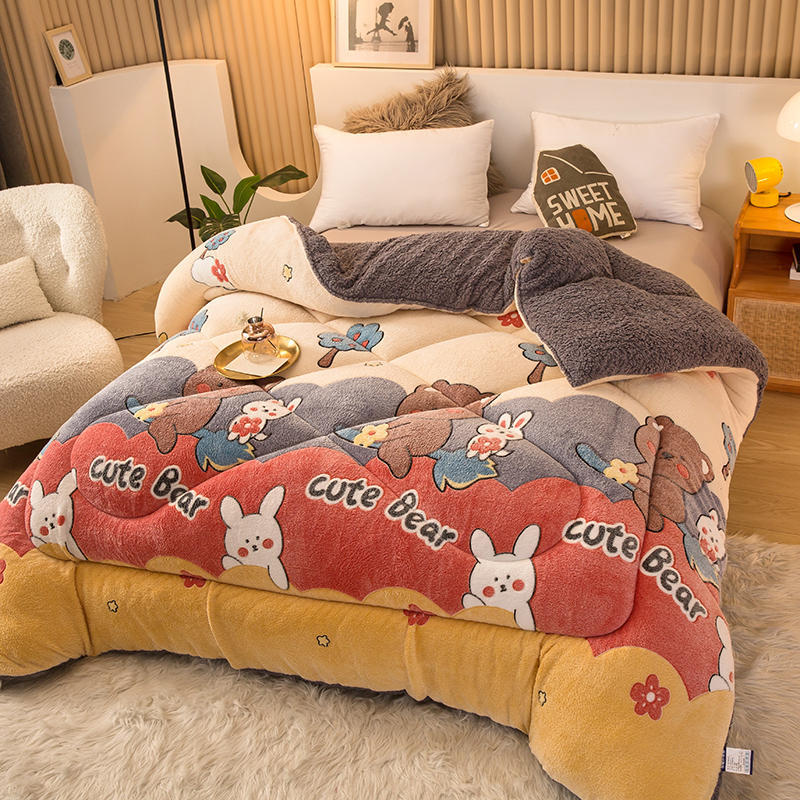 Thick Fluffy Soft Quilt