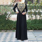 Women's Ethnic Style Long Robe Dress, Modest Clothing, Modest Evening Dress