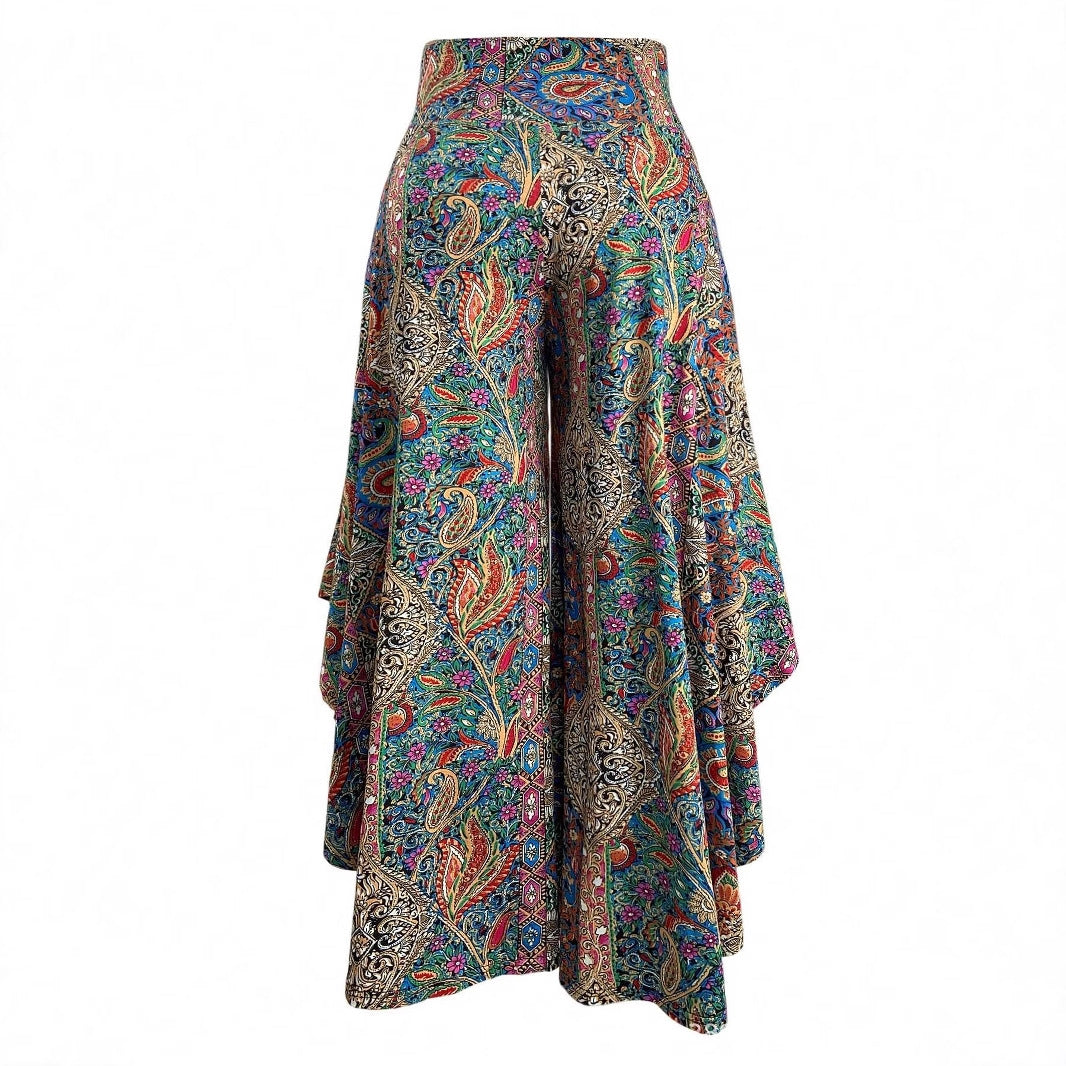 Wide Leg Linen Trousers | Japandi Casual Pants