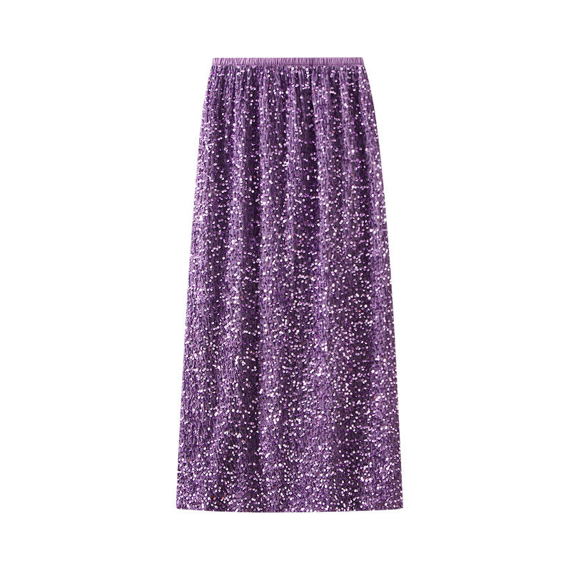 Sequin Bodycon Skirt - Elegant Evening Wear