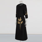 Exquisite Flowers Beaded Two-pieces Set