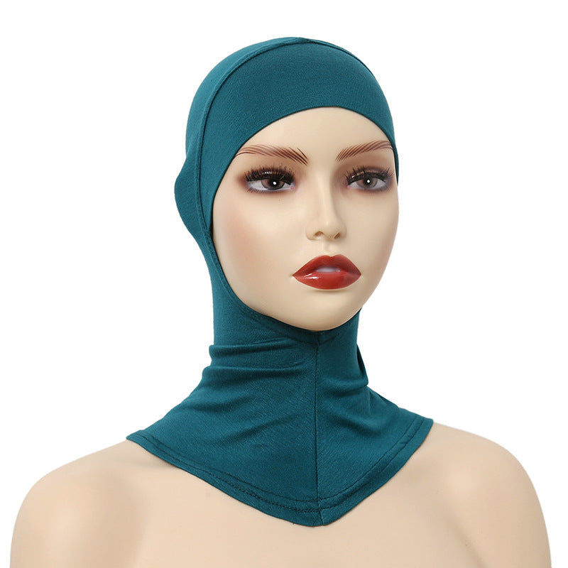 Modal Cotton Elastic Headscarf Cap, Hijab Cap, Sports Hijab