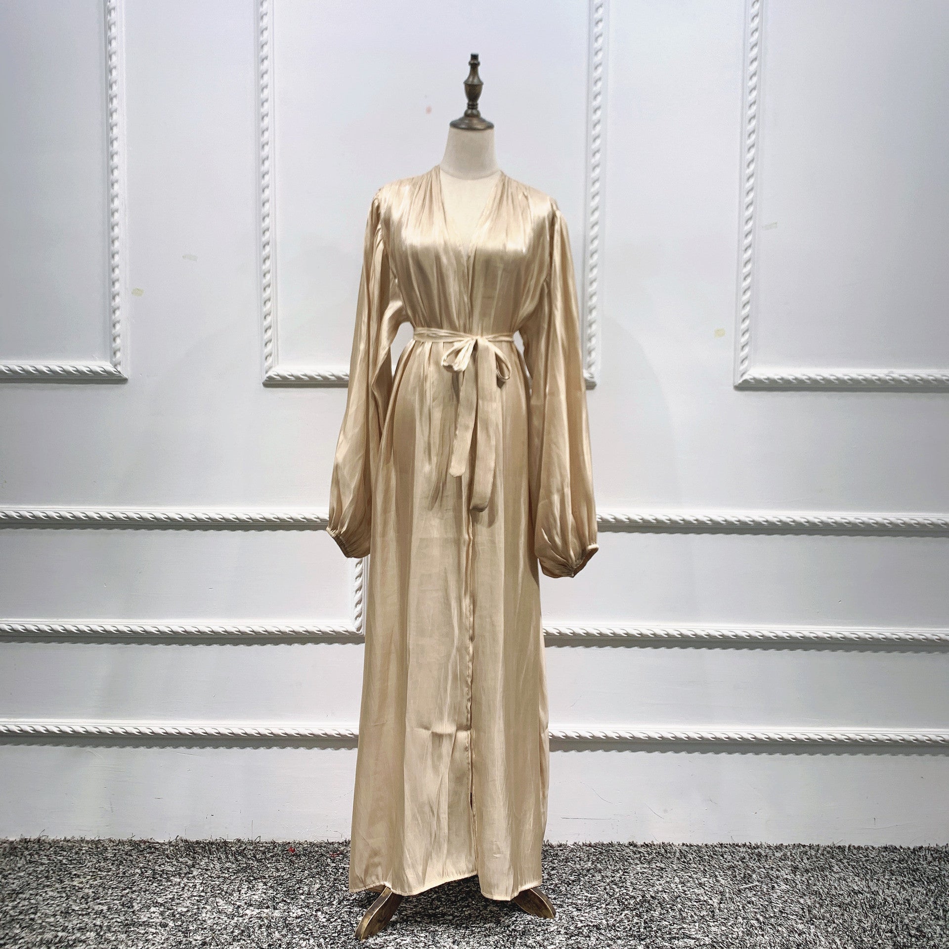 Puff Sleeved Summer Abaya Cape