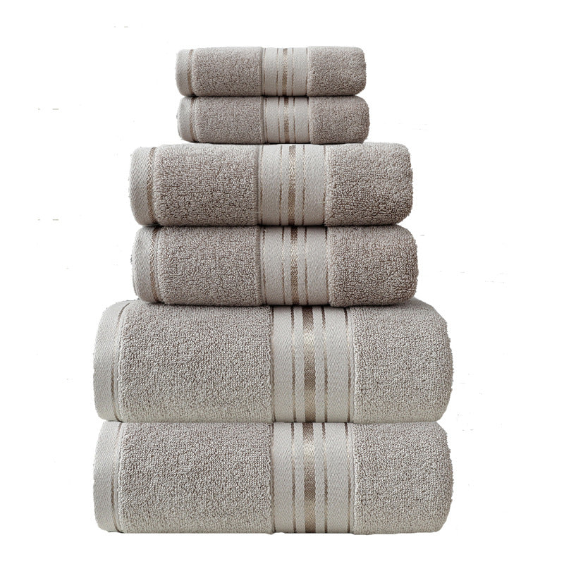 Premium Cotton Towel Set (6-Piece)
