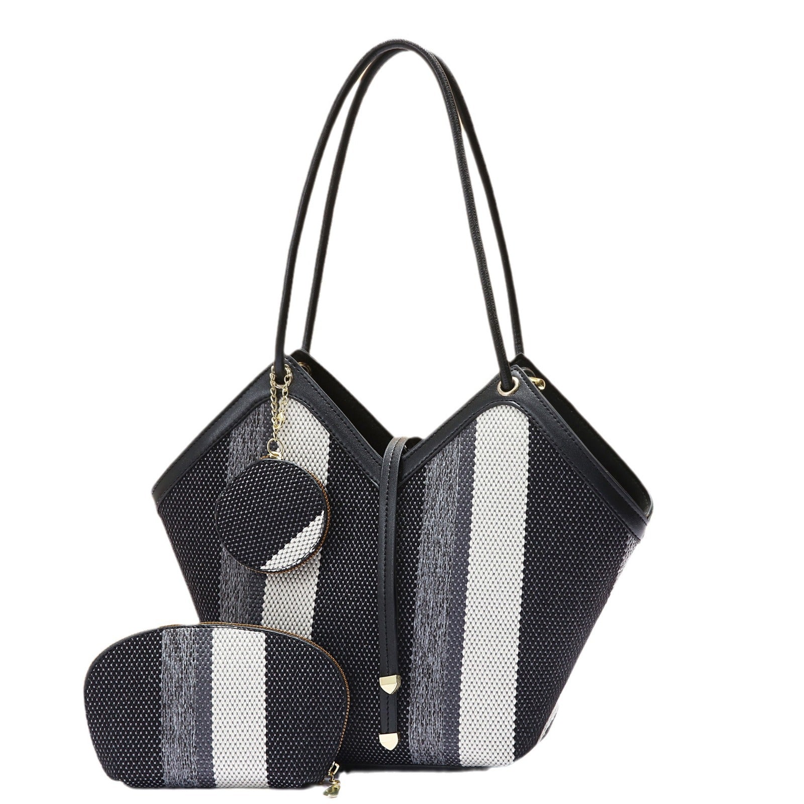 Premium Colour-Block Tote Bag | High-Capacity Everyday Handbag