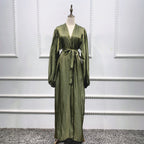 Puff Sleeved Summer Abaya Cape