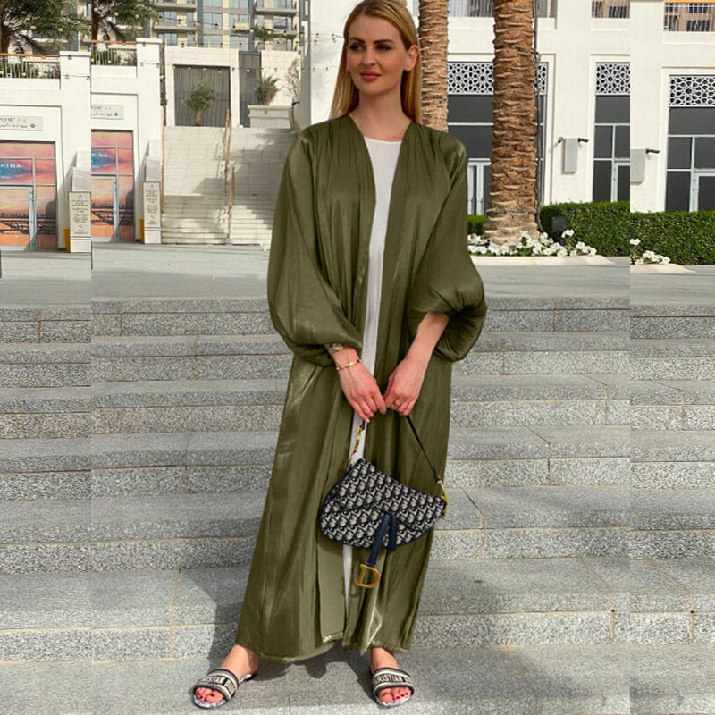 Puff Sleeved Summer Abaya Cape