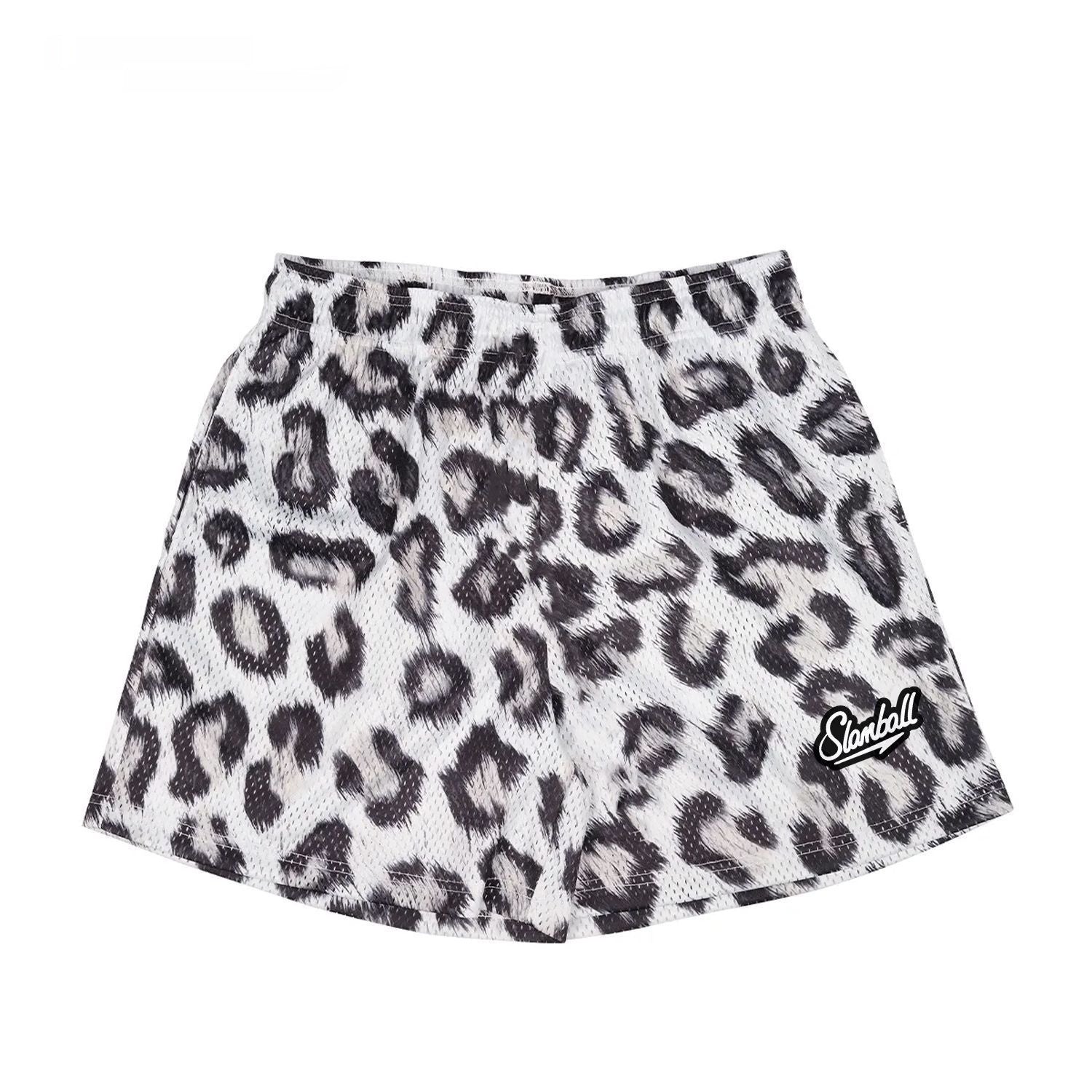 Animal Print Athletic Shorts - Men's Performance Training