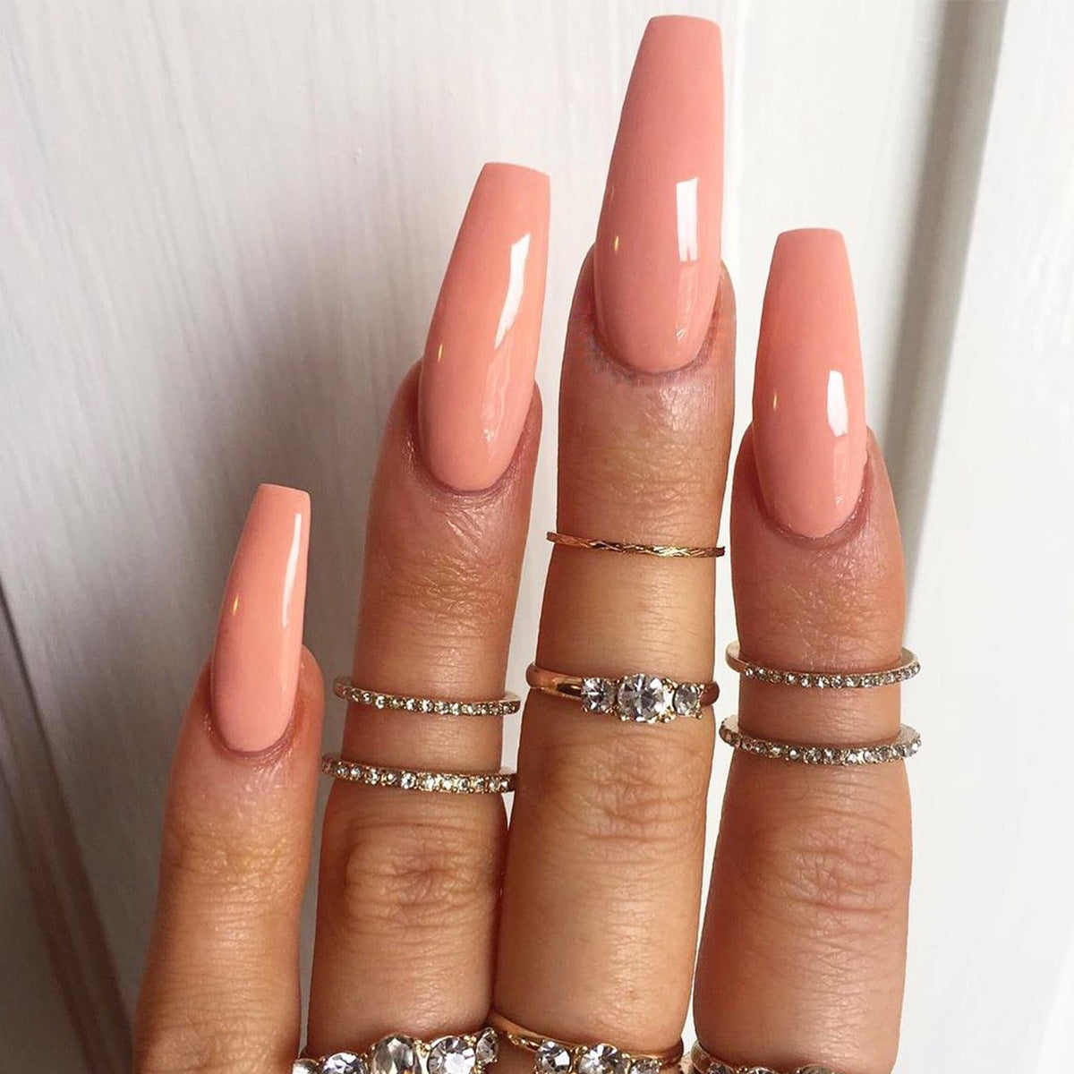 Fake Nails Finished Ballet Nails - A10