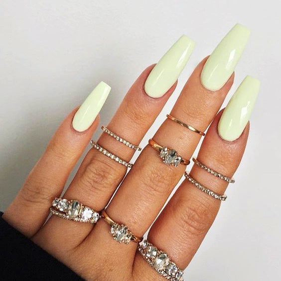 Fake Nails Finished Ballet Nails - A11