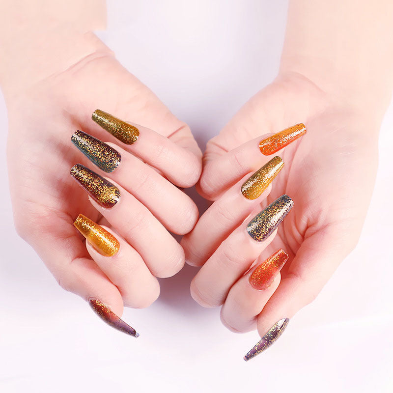 Fake Nails Finished Ballet Nails - A19