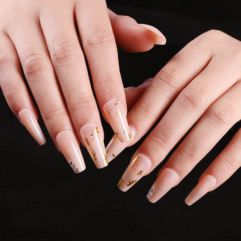 Fake Nails Finished Ballet Nails - A23