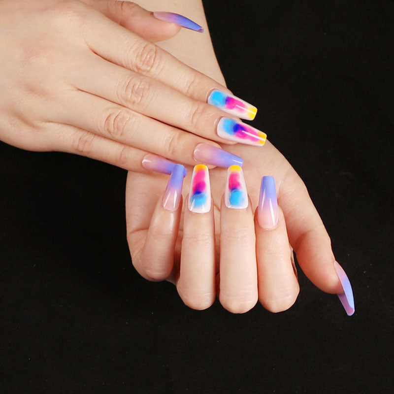 Fake Nails Finished Ballet Nails - A27