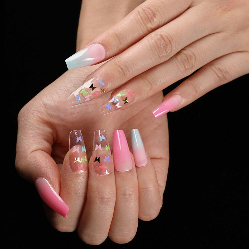 Fake Nails Finished Ballet Nails - A39