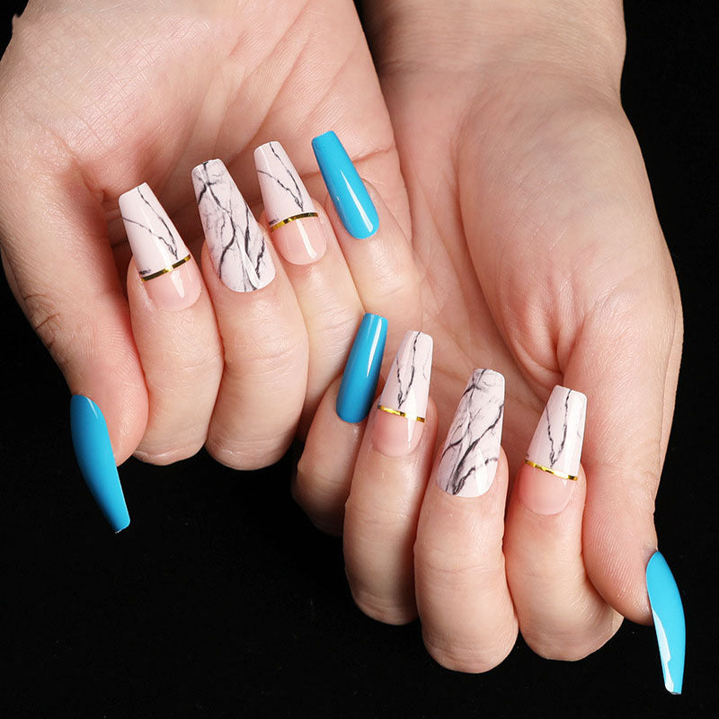 Fake Nails Finished Ballet Nails - A41