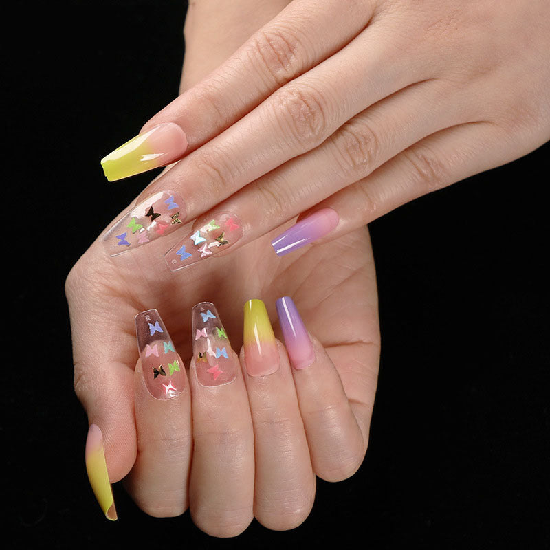 Fake Nails Finished Ballet Nails - A45