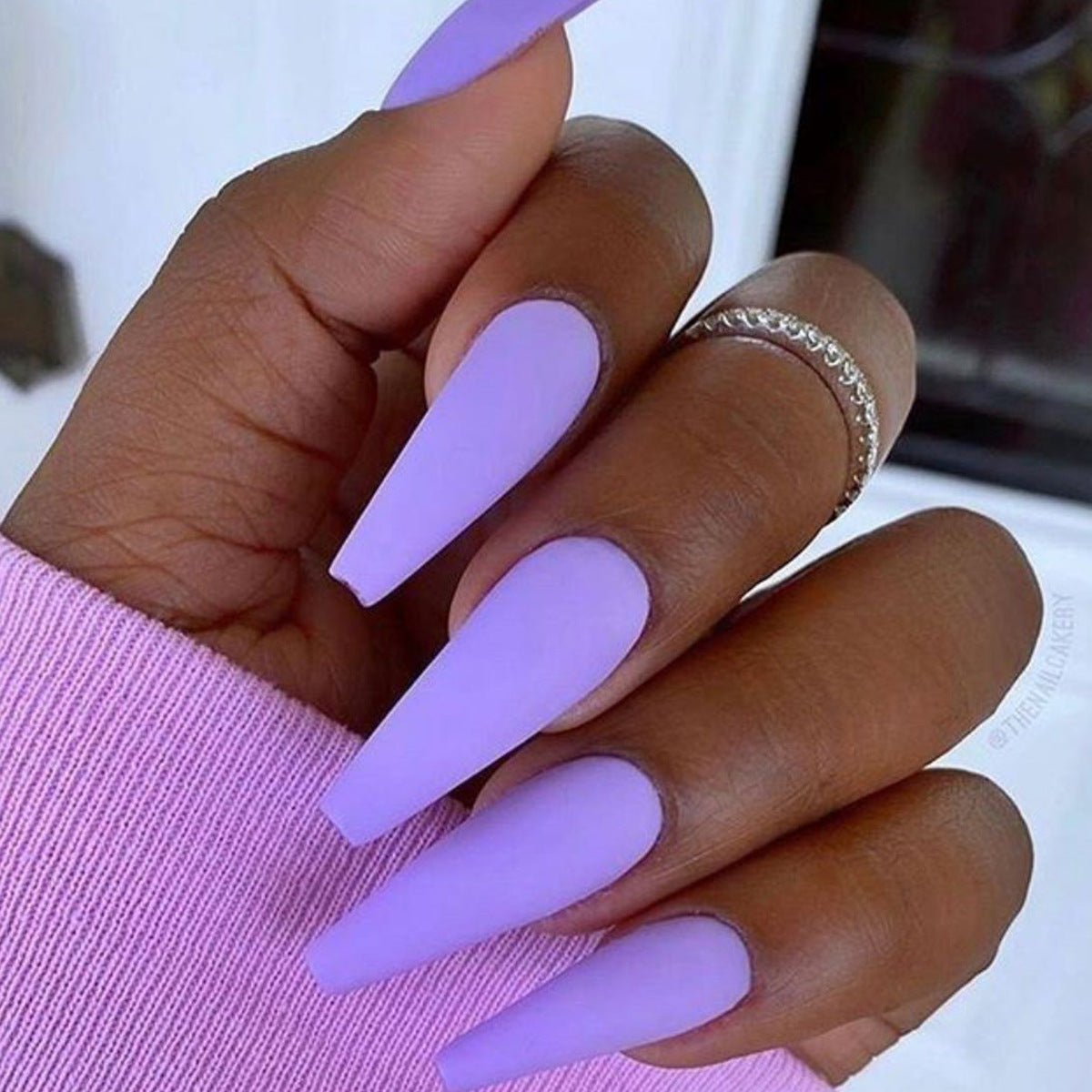 Fake Nails Finished Ballet Nails - A9