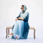 Fashionable Gradient Abaya Cape - Abaya