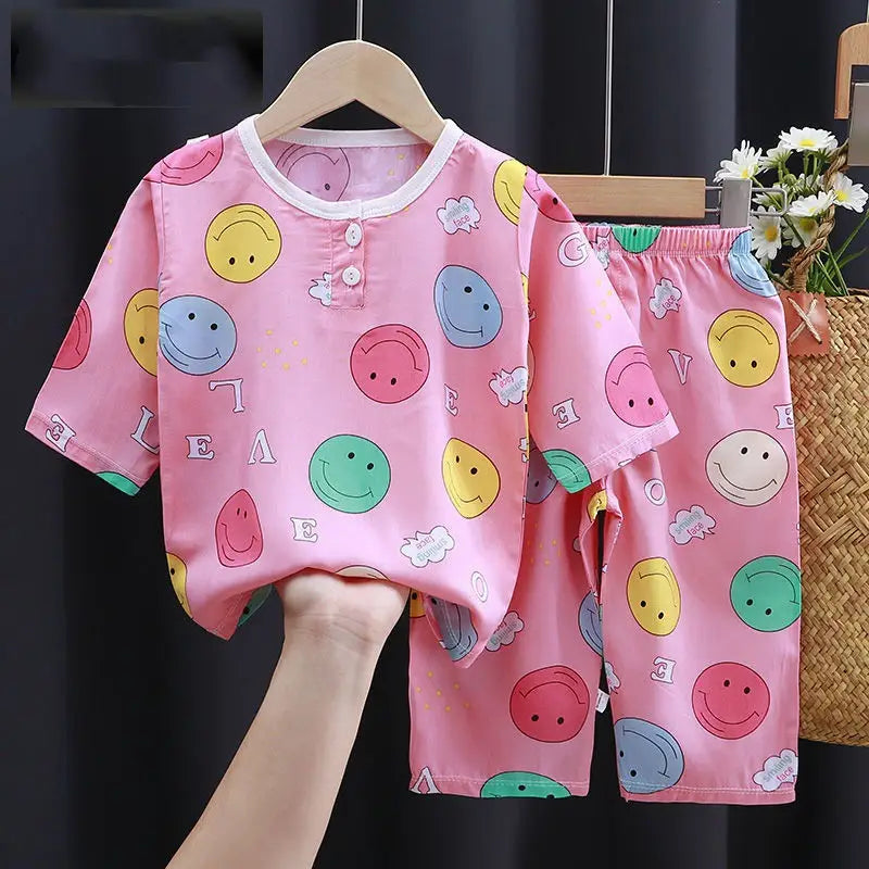 Babies’ 2-Pieces Summer Cotton Set