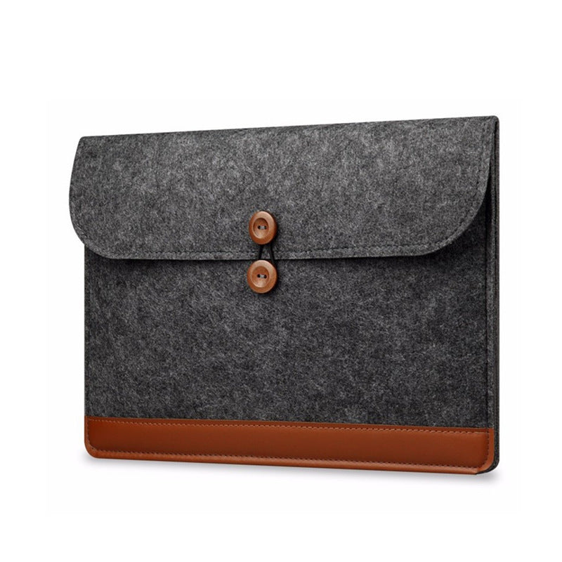 Flat Protective Cover Wallet Bag - Black / 11 inch - Wallet bag