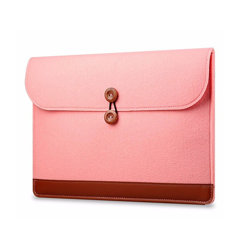 Flat Protective Cover Wallet Bag - Pink / 11 inch - Wallet bag